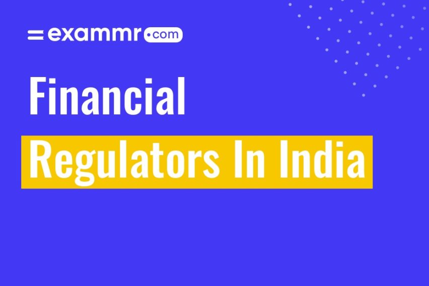 Introduction To Financial Regulators In India
