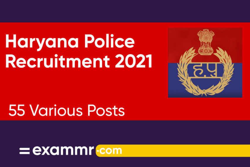 Haryana Police Recruitment 2021: Notification Out for 55 Web Designer, Network Engineer and Other Posts
