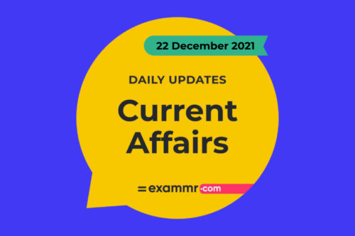 Current Affairs Quiz: 22 December 2021