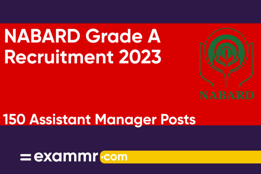 NABARD Grade A Recruitment 2023: Notification Out for 150 Assistant Manager Posts