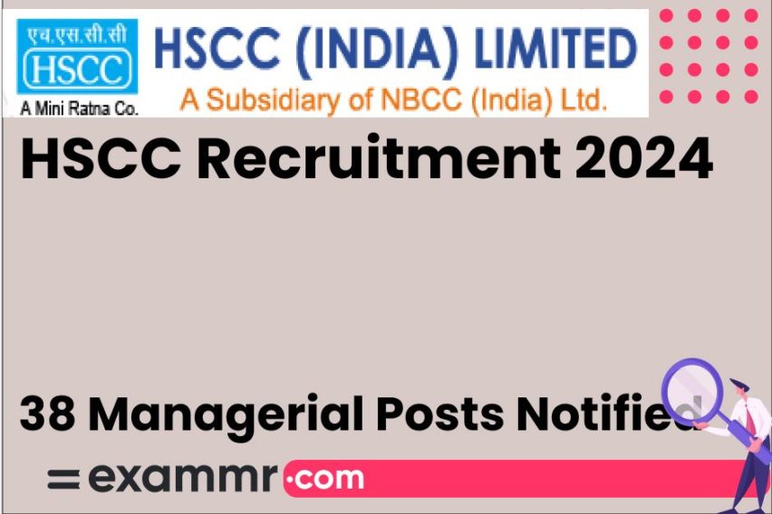HSCC Recruitment 2024: Notification Out for 38 Manager Posts; Check Details Here